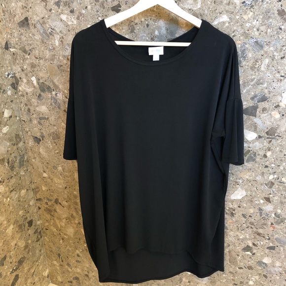 LuLaRoe Tops - Large Solid Black Irma Tunic